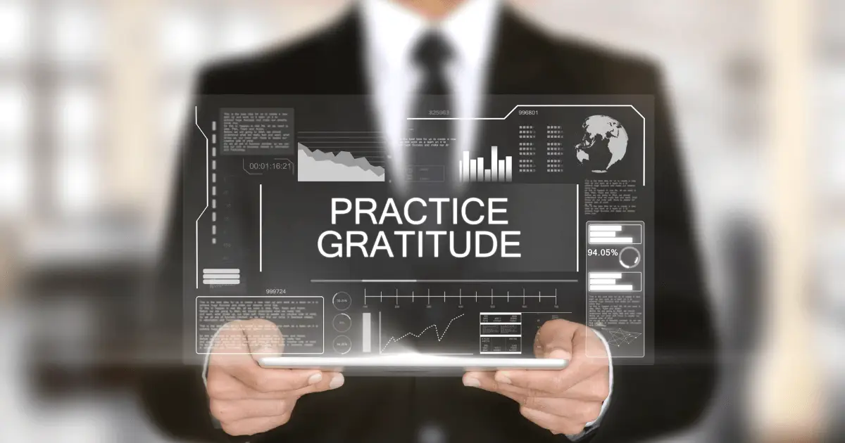A visual representation of gratitude in business, highlighting the importance of practicing appreciation in the workplace.