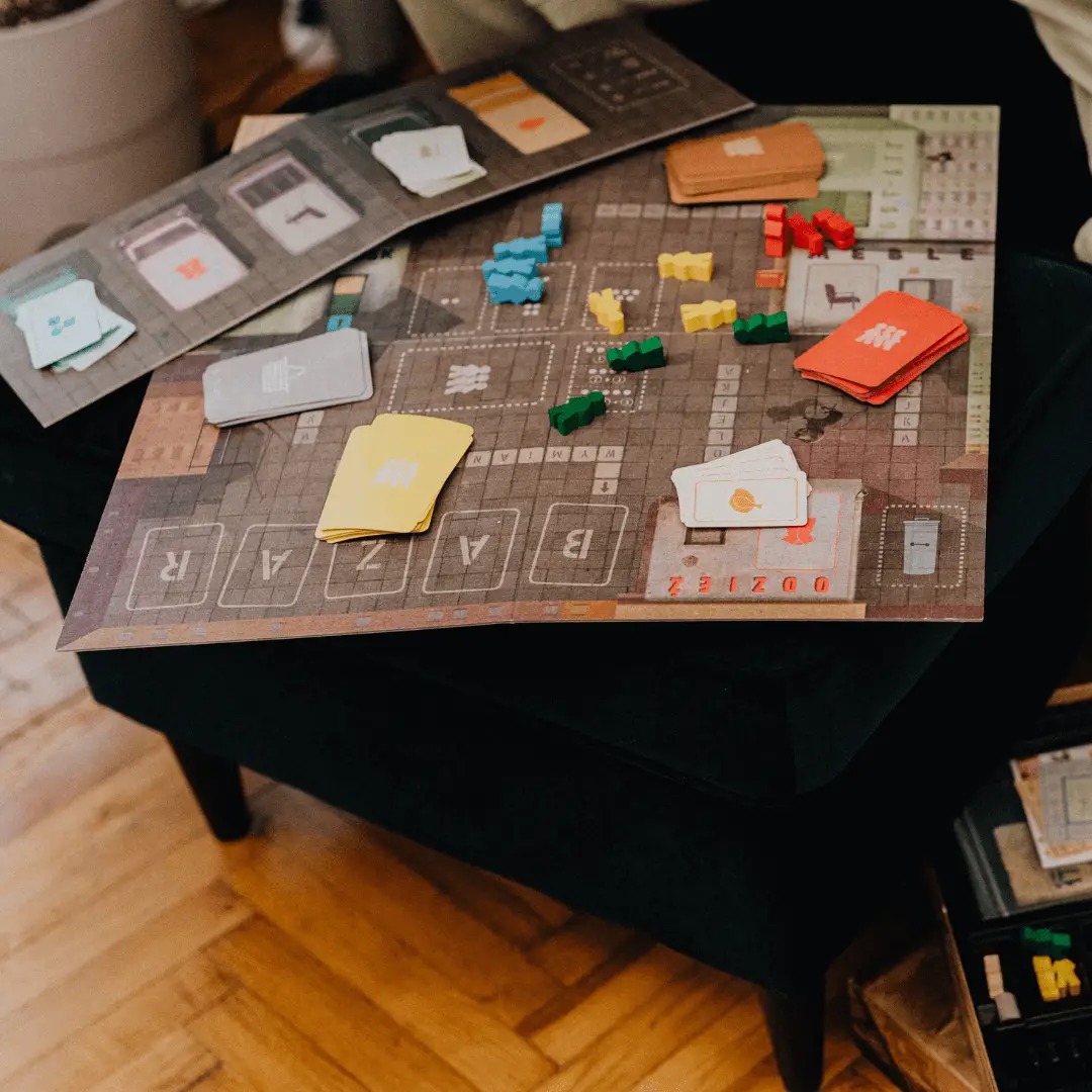 Cooperative Board Games that are good for mental health.