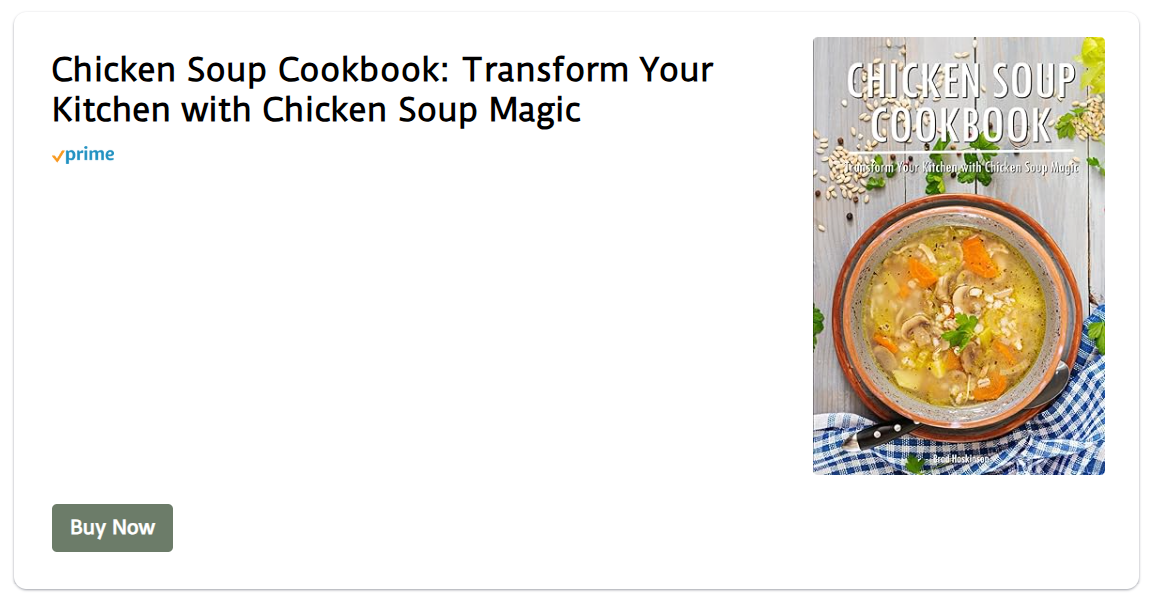 Chicken Soup Cookbook