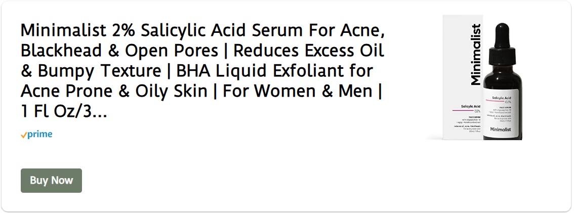 Minamalist 2% Salicylic Acid Serum For Acne
