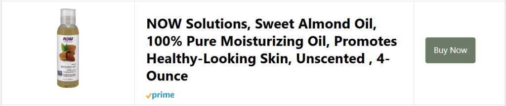 NOW Solutions Sweet Almond Oil