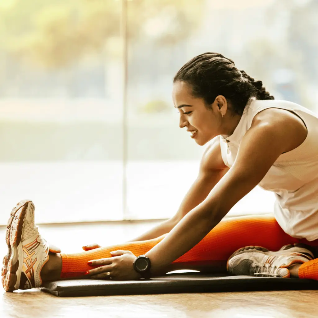 30-day walking challenge: stretching