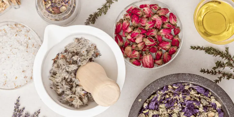 Clean and green products made with DIY natural ingredients.