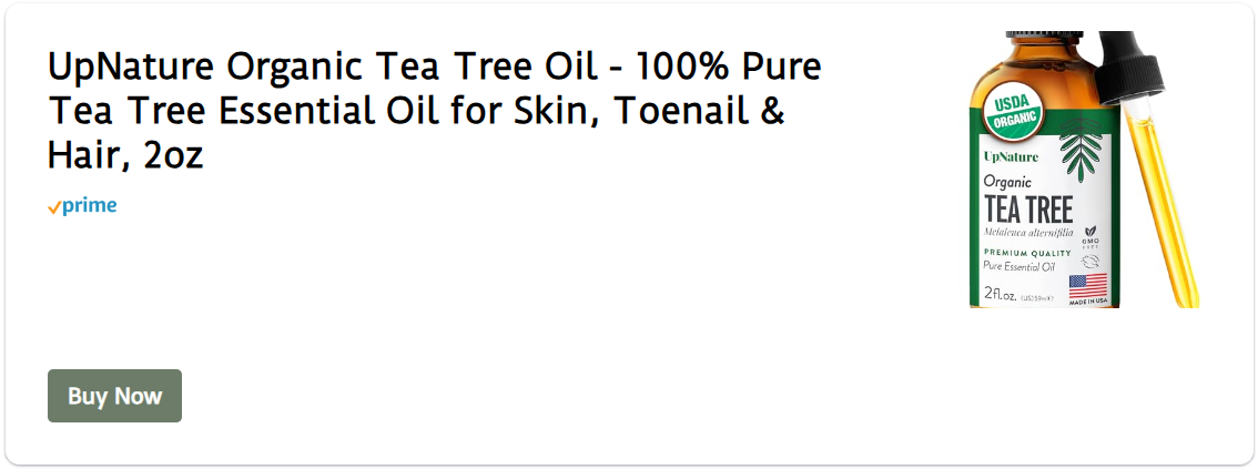 UpNature Organic Tea Tree Oil