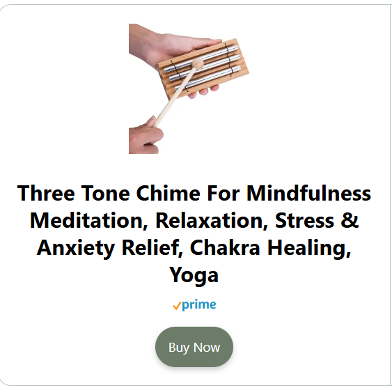 Three Tone Chime for Mindfulness Meditation