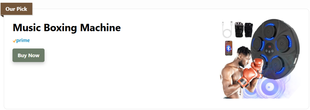 Music Boxing Machine