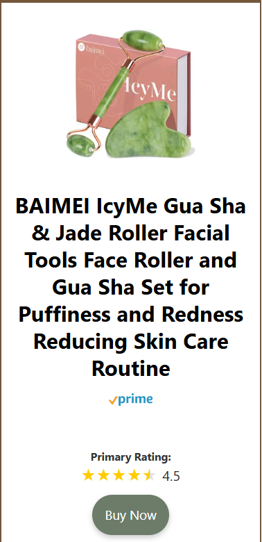 BAIMEI IcyMe Gua Sha &amp; Jade Roller