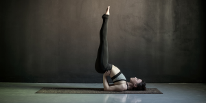 Legs-Up-the-Wall with Heart Integration (Viparita Karani Variation)